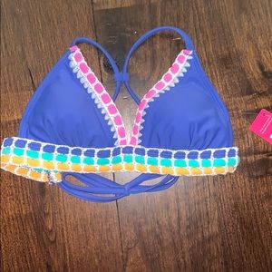 new with tags trendy bathing suit top